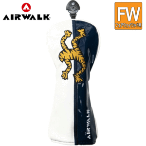 AIRWALK GOLF フェアウェイウッッド用 ヘッドカバー AWHC-01【エアウォーク】【ゴルフ】【FW用】【ホワイト】【HeadCover】