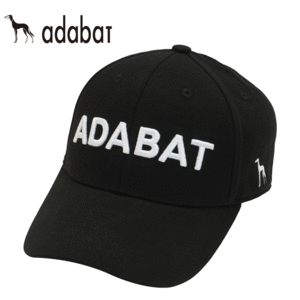 adabat メンズ スウェット キャップ ADBS-AC04【アダバット】【ゴルフ】【帽子】【M's】【フリーサイズ】【ブラック】【Cap/Visor】