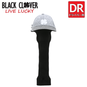 BLACK CLOVER BC キャップ型 DRヘッドカバー BA5MNB27【ブラッククローバー】【ドライバー】【ヘッドカバー】【ホワイト】【HeadCover】