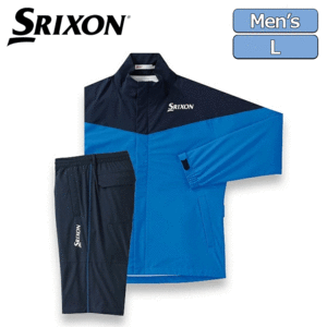 SRIXON レインウェア MOVE MASTER2 SMR1000【スリクソン】【カッパ】【雨具】【上下セット】【ブルー】【Lサイズ】【GolfWear】