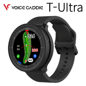 VOICE CADDIE GPS ゴルフウォッチ T-Ultra 【ボイスキャディ】【ゴルフ】【GPS】【距離測定器】【腕時計】【Black】【GPS/測定器】