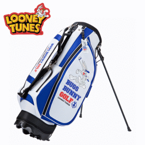 LOONEY TUNES 軽量 スタンド式 キャディバッグ LTCM-006【ルーニーテューンズ】【スタンドタイプ】【ブルー】【CaddyBag】