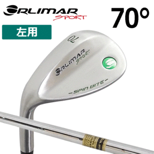 【レフティー】ORLIMAR ウェッジ SPIN BITE WEDGE【オリマー】【スピンバイト】【グリーンバッジ】【スチールシャフト】【左用】【70度】