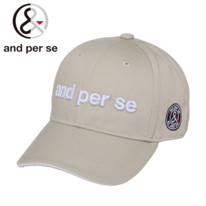 and per se キャップ AUA0004【アンパスィ】【ゴルフ】【帽子】【ゴルフウェア】【Beige】【Cap/Visor】