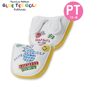 BLUE TEE GOLF パイナップルバージョン マレット型 パターカバー【ブルーティーゴルフ】【BTG-HC016】【マレット】【PT用】