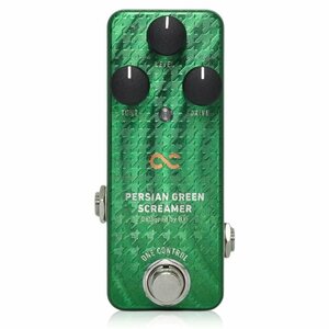 最落無し! One Control　PERSIAN GREEN SCREAMER　/ a45120　オリジナル808サウンドと、モダントランスペアレントドライブを両立！　1円