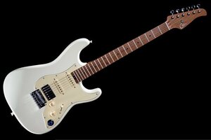 最落無し! Mooer GTRS S801 White / a45369　最先端インテリジェントギター　1円