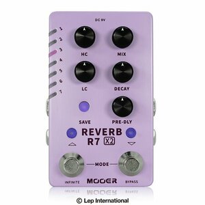  there is no final result! Mooer R7 X2 REVERB / a45342 14 type high quality stereo Reverb! Reverb every p reset preservation possibility! 1 jpy 