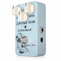 最落無し! Animals Pedal　Surfing Bear Overdrive　/ a45113　最も基本的な歪みを作るためのオーバードライブペダル！ 1円_画像3