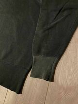 SPECIAL XL 黒　50s HANES WIND SHIELD SWEAT スウェット　SOLID BLACK 無地　BIG SIZE size 46 長リブ　炭黒　(検　30s 40s 60s VINTAGE )_画像3