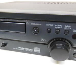 音響祭 タスカム CDレコーダー CD-RW750 現状品 通電OK ※メンテナンス必須 TASCAM 業務用 2005年製 ジャンク 部品取り等にの画像9