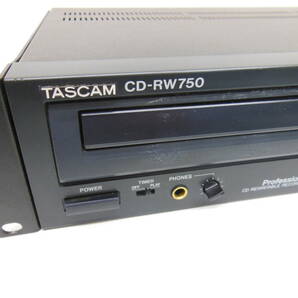 音響祭 タスカム CDレコーダー CD-RW750 現状品 通電OK ※メンテナンス必須 TASCAM 業務用 2005年製 ジャンク 部品取り等にの画像10
