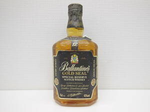 3156 酒祭 洋酒祭 バランタイン 12年 ゴールドシール 750ml 43度 未開栓 ウイスキー BALLANTINE'S GOLD SEAL 古酒