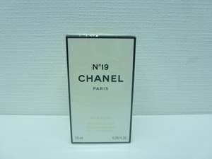 香水祭 シャネル No19 パルファム 7.5ml 未開封 保管品 CHANEL PARFUM VAPORISATEUR