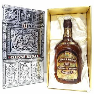 古酒 CHIVAS REGAL シーバスリーガル 12年 スコッチウイスキー 750ml 箱付き ☆P