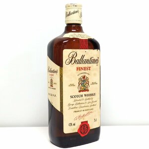 古酒 未開栓 バレンタイン ファイネスト 750ml スコッチウイスキー バランタイン FINEST Ballantine's ○P