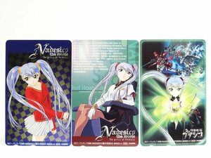  rare telephone card!! unused telephone card 50 frequency ×3 sheets Nadeshiko The Mission ho shino *ruli3 sheets set Nadesiko the movie -The prince of darkness- [3]*P