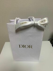 Dior ディオール　ショッパー　ショップ袋　紙袋(中) リボン付き