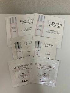 Dior カプチュール トータル 化粧水&美容液&クリーム サンプルセット