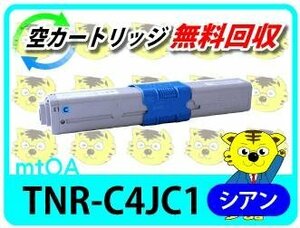 リサイクルトナー TNR-C4JC1 シアン 【2本セット】