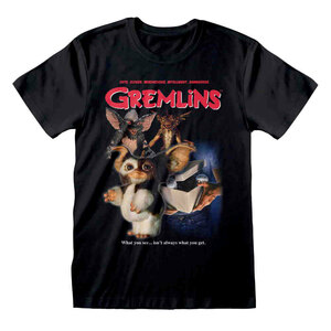 映画　グレムリン　ギズモ公式Tシャツ　（Lサイズ）　ストライプ　モグワイ