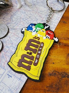 カンパニーキーホルダー　（m&m's/パッケージ）　アメリカ雑貨　アメリカン雑貨