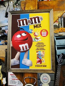 ポスターフレーム　（m&m's/MIX）　■　アメリカン雑貨　アメリカ雑貨