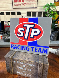 STP　オフィシャルステッカー　（RACING TEAM）　■　アメリカン雑貨　アメリカ雑貨