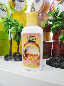  Hawaii. Celeb .. favorite make organic * body lotion Bubble car k silky body lotion ( plumeria Sunset )