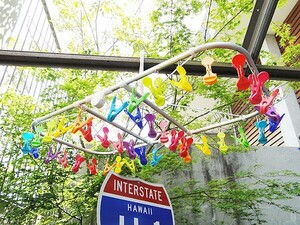  Sunny Rainbow laundry hanger (40 clothespin ) american miscellaneous goods America miscellaneous goods 