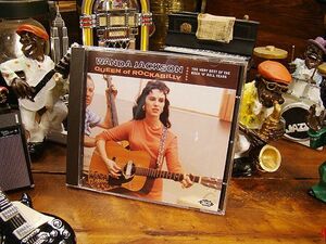 音楽CD　クイーン・オブ・ロカビリー　（ワンダ・ジャクソン）　アメリカ雑貨　アメリカン雑貨