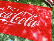 コカ・コーラブランド バスタオル ■ アメリカ雑貨 アメリカン雑貨 おしゃれ Coca-Cola coke 男前 生活雑貨 タオル ビーチタオル_画像3