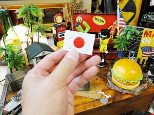 日の丸ワッペン　日本旗　（Sサイズ）　アメリカン雑貨　アメリカ雑貨