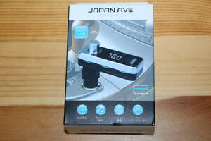 FM передатчик JAPAN AVE. JA996 Bluetooth 5.0 USBx3 б/у товар 