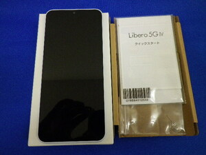 SIMフリー Libero 5G IV A302ZT ホワイト [White] ZTE Y! mobile版 スマートフォン