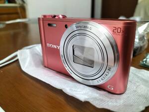 新品未使用品　SONY ソニー Cyber-shot サイバーショット DSC-WX350 ピンク色