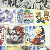 〇ドラゴンボール 色紙 ART 色コレ 悟空 ベジータ ゴジータ ブロリー トランクス フリーザ 悟天 トランクス ジレン 一星龍 ケール カリフラ_画像6