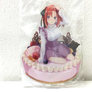 ◆未開封 五等分の花嫁∬ 中野二乃 アクリルスタンド SWEETS PARTY POP UP 新宿マルイアネックス vol.6 スウィーツ パーティー 【24/0516/0