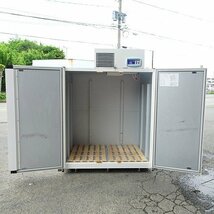 福岡■ イセキ ファームストッカ FSEF28C 保冷庫 単相 100V 米 袋 28袋 用 玄米 低温 貯蔵 米 袋 冷蔵 保管 庫 野菜 中古 ■1424041524_画像3