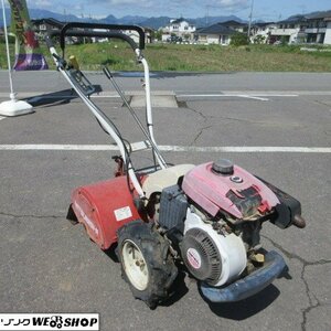 1 jpy Nagano * direct pickup limitation * Mitsubishi cultivator MMR6 gasoline 6 horse power work width approximately 530... one axis regular reversal ...li coil kitchen garden junk 