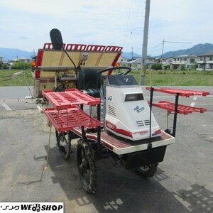 1円 長野 ★直接引取限定★ Yanmar 4条植え 田植え機 RR40 セル 5.8馬力 施肥機 ロータリー すこやか 植includedけ Rice Planter ジャンク品