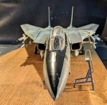 完成品　1/32タミヤ　ジェネラルエレクトリック　F-14B　米海軍　空母コンステレーション　太平洋艦隊_画像4