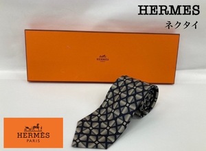 [1 иен ~] * прекрасный товар / редкий цвет * HERMES Hermes галстук с коробкой 