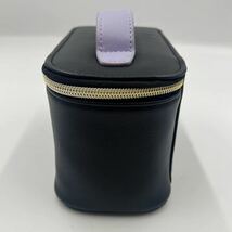 【入手困難/未使用】BVLGARI ブルガリ ポーチ セカンドバッグ ハンドバッグ バニティ 手持ちかばん レザー 黒×紫 メンズ レディース_画像5