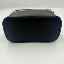 【入手困難/未使用】BVLGARI ブルガリ ポーチ セカンドバッグ ハンドバッグ バニティ 手持ちかばん レザー 黒×紫 メンズ レディース_画像3