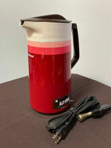  electric automatic pot National NC-565 unused goods Showa Retro 