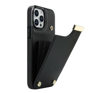 iPhone 14 Pro Max レザー ケース 耐衝撃 カバー カードホルダー iPhone 14 iPhone 14 Pro iPhone 14 Plus