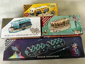  Disney vehicle collection * Tomica * Space mountain Pal pa Roo The Jean gru cruise fantasy springs s postage . summarize 