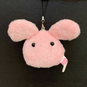 ＜美品＞うさぎ「BOBO RABBIT」マスコットストラップ★サイズ約12cm〈C5