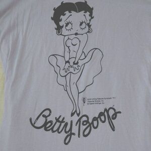 BettyBoop（ベティブープ）半袖 ロングＴシャツ ワンピース ビンテージ